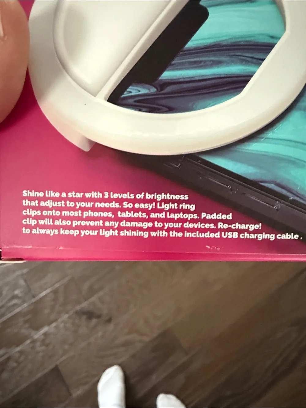 Showtime Selfie Ring Light - Purple